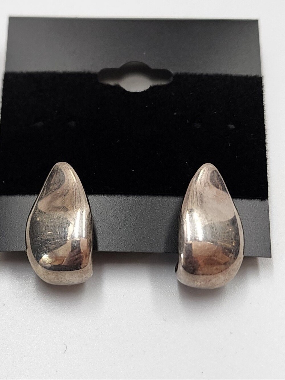 Premier Designs silver drop Teardrop earrings Pierced Post